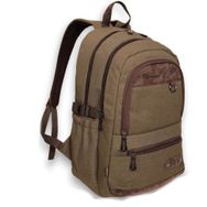 Konfores 1672 Haki Anatomik Laptop Bölmeli Unisex Sırt Çantası