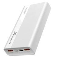 Konfulon A16Q 20.000 Mah Beyaz PD 18W 22.5W Hızlı Şarj Powerbank