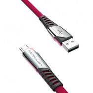 Konfulon DC16 1 mt 2.4A Kırmızı Micro USB Kablo