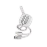 Konfulon S80 20 cm 1 mt 2A Beyaz iPhone Uyumlu Lightning Kablo