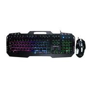 Konfulon W200 RGB Işıklı Türkçe Q Gaming Kablolu Klavye Mouse Set
