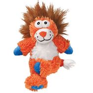 Kong Cross Knots Lion Sesli Peluş Aslan Turuncu 34 cm Köpek Oyuncağı