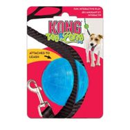 Kong Tagalong Karışık Renkli Orta Irk Köpekler için Gezdirme Kayışına Asılabilir Oyun Topu
