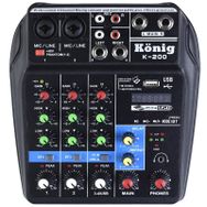 Konig K-200 4 Kanal Stüdyo Kayıt Deck Mikser
