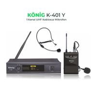 Konig K-401Y Kablosuz Yaka Mikrofonu