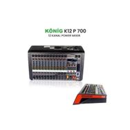 Konig K12 P-700 12 Ch 2x700 W Amfili Power Mikser