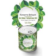 Konserve Bahçem Evde Konservede Tatlı Sivri Biber Yetiştirme Kiti