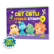 Konuşma ve Dikkati Geliştiren Cırt Cırtlı 3-5 Yaş Etkinlik Kitabım