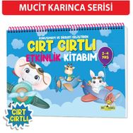 Konuşma ve Dikkati Geliştiren Cırt Cırtlı Etkinlik Kitabım 2-4 Yaş - Mucit Karınca Serisi