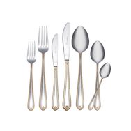 Korkmaz 5000347569 A2517 84 Parça Gold Dilruba Çatal Bıçak Kaşık Seti