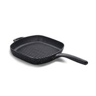 Korkmaz A1373 28x28 cm Gusto Plus Volkanit Kare Grill Döküm Tava