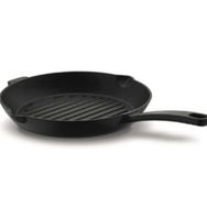 Korkmaz A2847 Casta Yuvarlak Grill Döküm 28x28 cm Siyah Tava