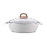 Korkmaz A2981 24x6,5 cm Gusto Seramik Kısa Tencere