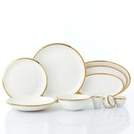 Korkmaz A8056 Elektra Collection Gold 60 Parça Yemek Takımı
