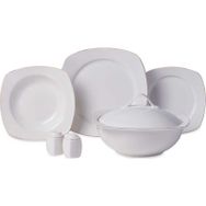 Korkmaz A8124 Mona Collection 60 Parça Kare Yemek Takımı