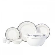 Korkmaz A8374 Perla Collection 60 Parça Yuvarlak Yemek Takımı