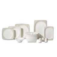 Korkmaz A8444 Bone Selection 60 Parça Kare Yemek Takımı