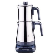 Korkmaz A850-03 Moderna Gri Krom Çay Makinesi