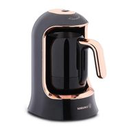 Korkmaz A860-09 Kahvekolik Deluxe Siyah/Rose Gold Otomatik Kahve Makinesi