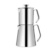 Korkmaz Aqua French Press Gri Hazneli Çaydanlık Takımı