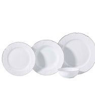 Korkmaz Country Collection Platin 60 Parça Yemek Takımı