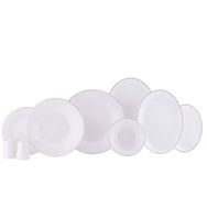 Korkmaz Lena Collection 60 Parça Platin Yemek Takımı