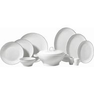 Korkmaz Lidya Collection Platin 60 Parça Yemek Takımı