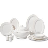 Korkmaz Manolya Collection 60 Parça Yemek Takımı
