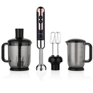 Korkmaz Mia Mega Siyah Rosegold Deluxe Blender Set