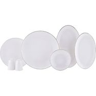 Korkmaz Veneta Collection 60 Parça Platin Yemek Takımı