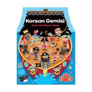 Korsan Gemisi - Çıkartmalı Boyama Kitabı - Doğan ve Egmont Yayıncılık