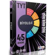 Köşebilgi Yayınları YKS TYT Video Çözümlü Biyoloji 45 Deneme