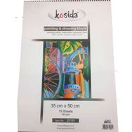 Kosida 20181 Paiting Drawing Block 35x50 cm 15 Sayfa Resim Defteri