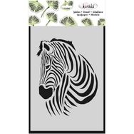 Kosida 20x30 cm Zebra Stencil
