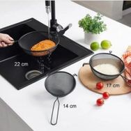 Kosova 5488 17 cm Black Serisi Paslanmaz Süzgeç