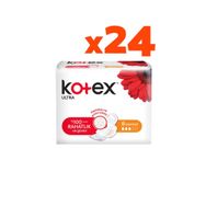 Kotex 24x7 Adet Ultra Kanatlı Uzun Ped