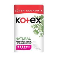 Kotex Natural Ultra Süper Ekonomik Paket Uzun 16'lı Ped