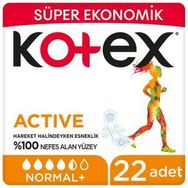 Kotex Ultra Active Normal 22 Adet Hijyenik Ped