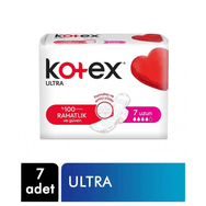 Kotex Ultra Kanatlı Uzun 7'li Hijyenik Ped