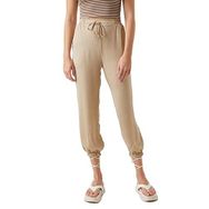 Koton 2SAK40127PW Taş Jogger Beli Bağlamalı Cepli Pantolon