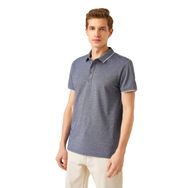 Koton 2SAM10068MK Basic Polo Yaka Petrol Erkek Tişört