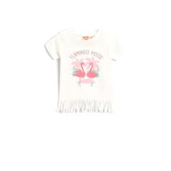 Koton 2SMG10012AK Bisiklet Yaka Normal Kalıp Baskılı Bebek T-Shirt