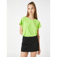 Koton 3SAK10025NK Yeşil Kadın T-shirt