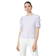Koton 3SAK50008UK Lila Kadın T-shirt