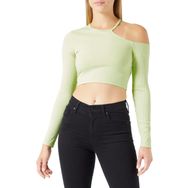 Koton 3SAL10001IK Yeşil Kadın Crop T-Shirt
