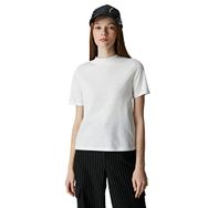 Koton 3SAL10134IK001 Kırık Beyaz Kadın T-Shirt