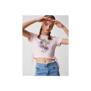 Koton 3SAL10287IK353 Lila Kadın Crop T-Shirt