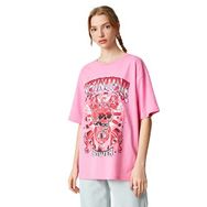 Koton 3SAL10309IK Pembe Kadın T-shirt