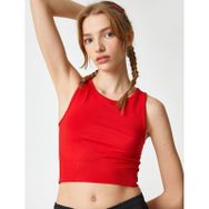 Koton 3SAL30086IK411 Kırmızı Kadın Crop Atlet