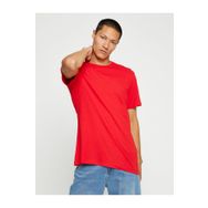 Koton 3SAM10057HK Kırmızı 401 Erkek Pamuk Jersey T-Shirt
